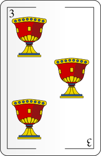 Tres de copas